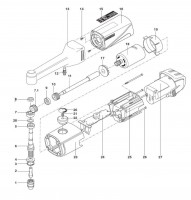 Proxxon 29805 LWBA LWB A Cordless Angle Drill Grinder Spare Parts